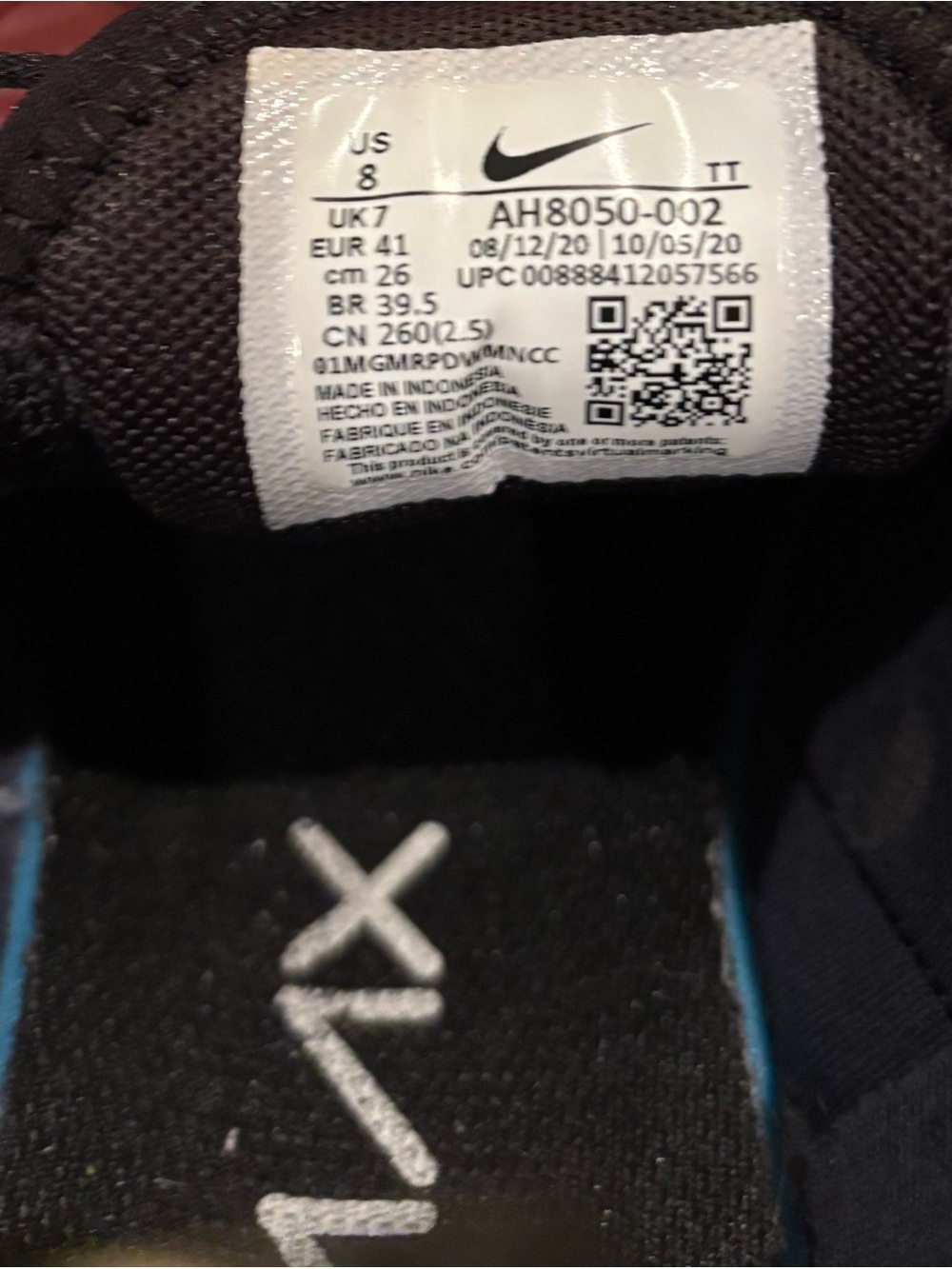 Nike Men’s Air Max 270 Black Size 8 in very good shape. Fits a women’s size 9.5 - Picture 3 of 5